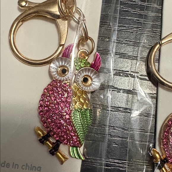 Mint Colorful Owl Keychain bundle - Picture 2 of 4